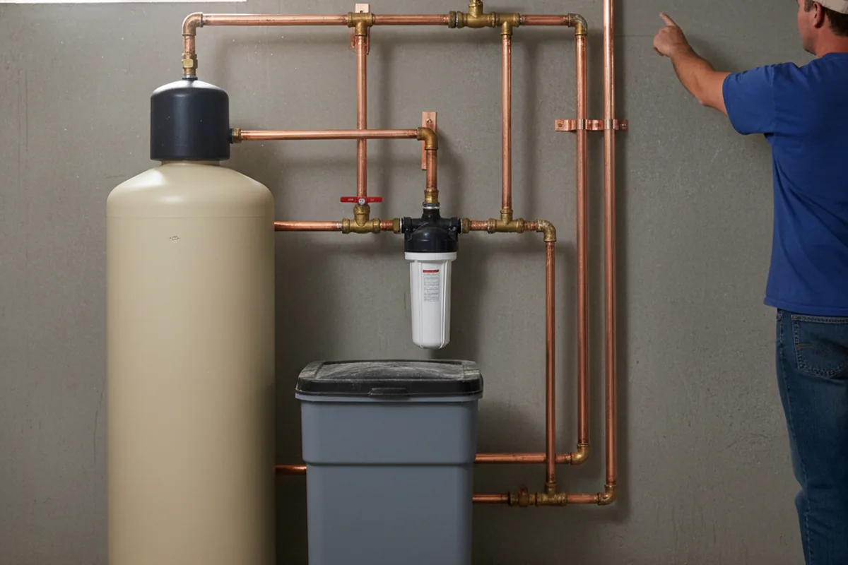 Whole-house water treatment system installed in Sandy Lake